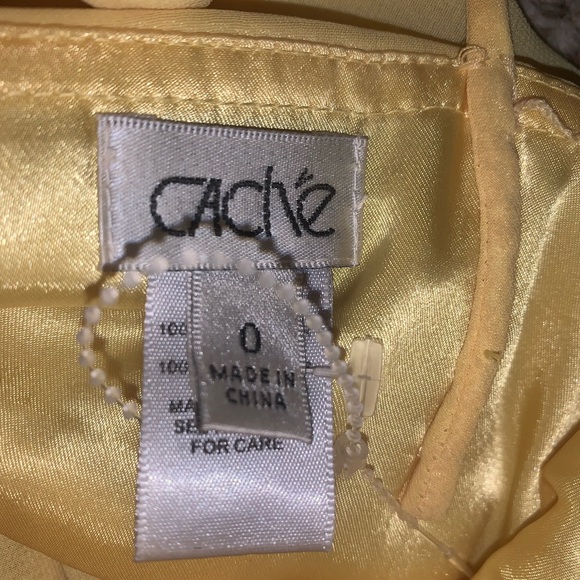 Cache yellow dress - Picture 6 of 6